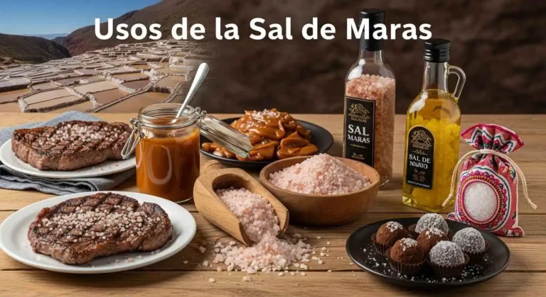 Para que sirve la sal de Maras